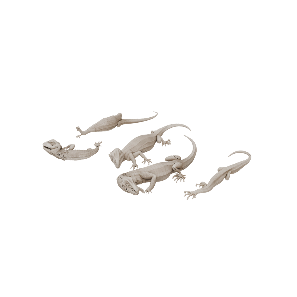 Woodgrain Pocket Articulated Lizard