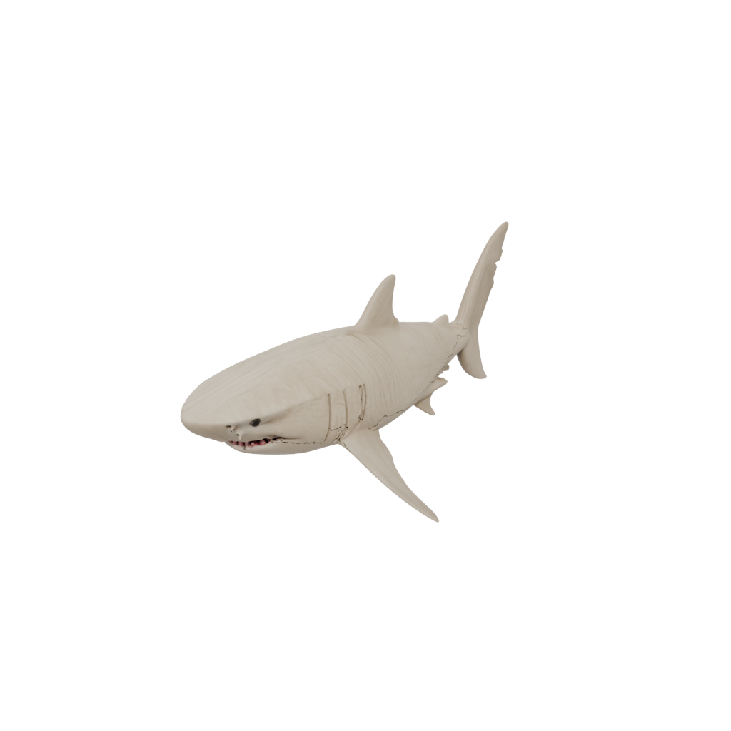 Woodgrain Pocket Articulated Shark