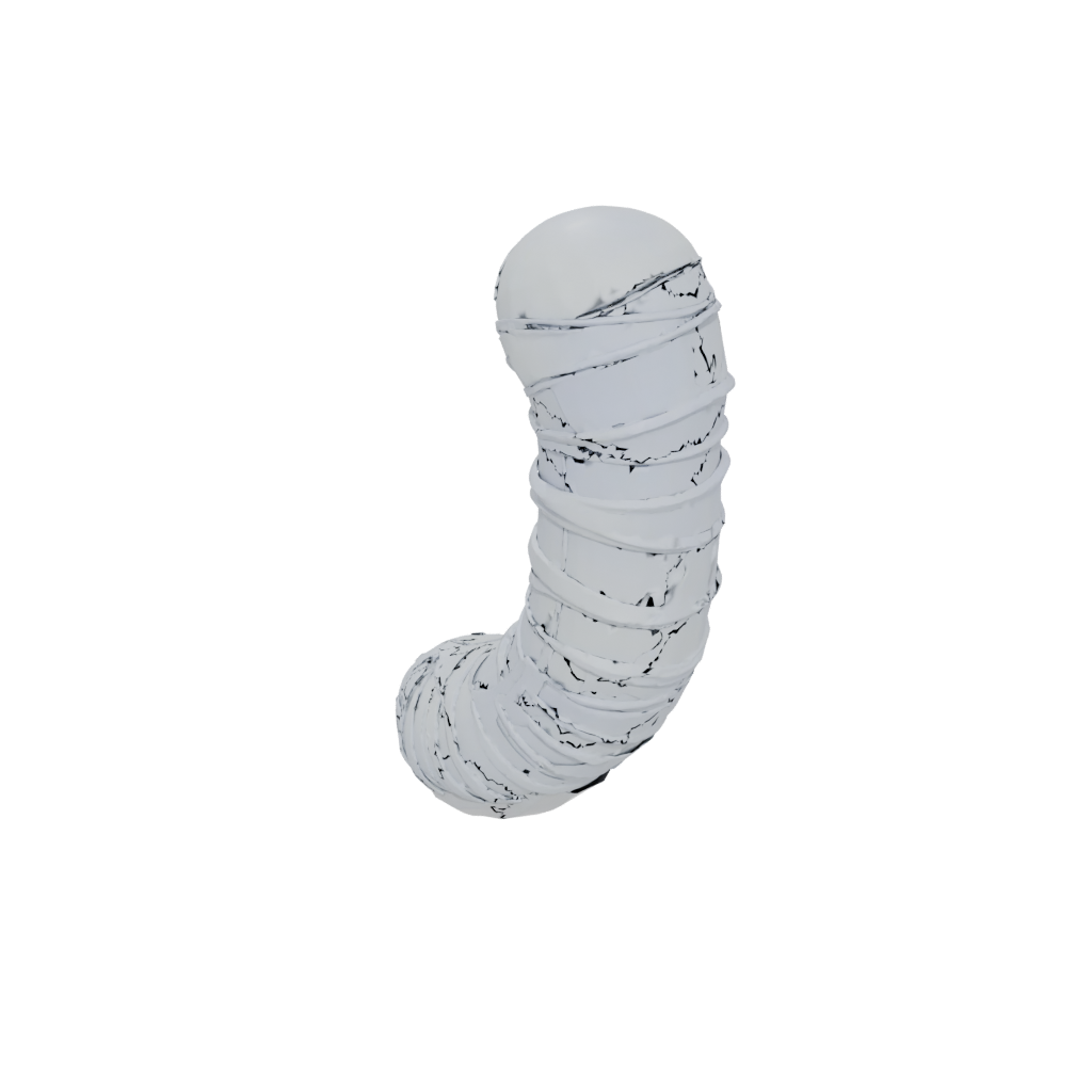 Woodgrain Pocket Articulated Worm