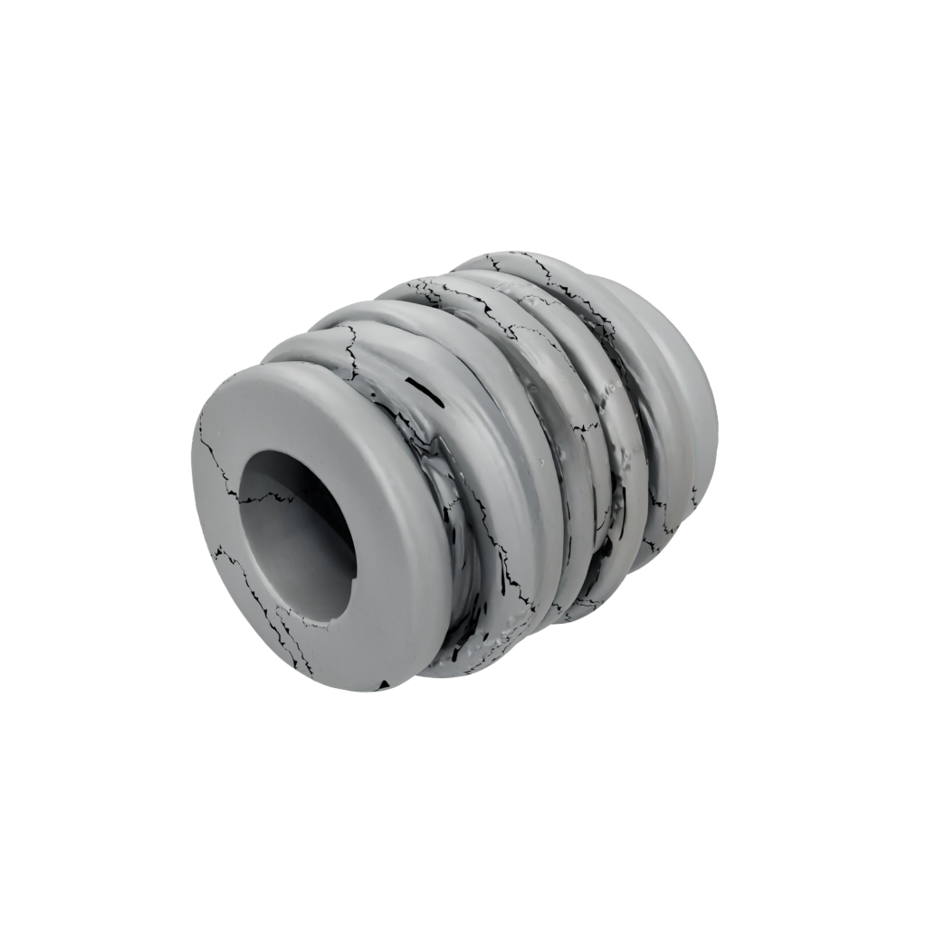 Woodgrain Pocket Compression Spring Toy
