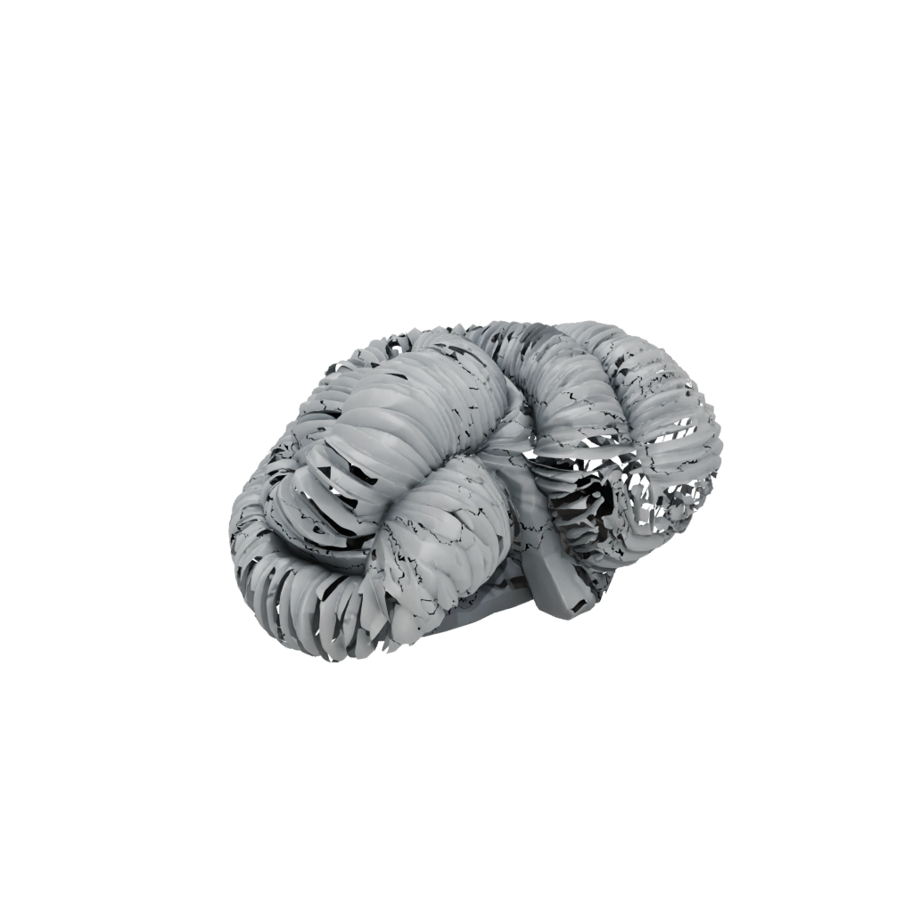 Woodgrain Big Articulated Millipede