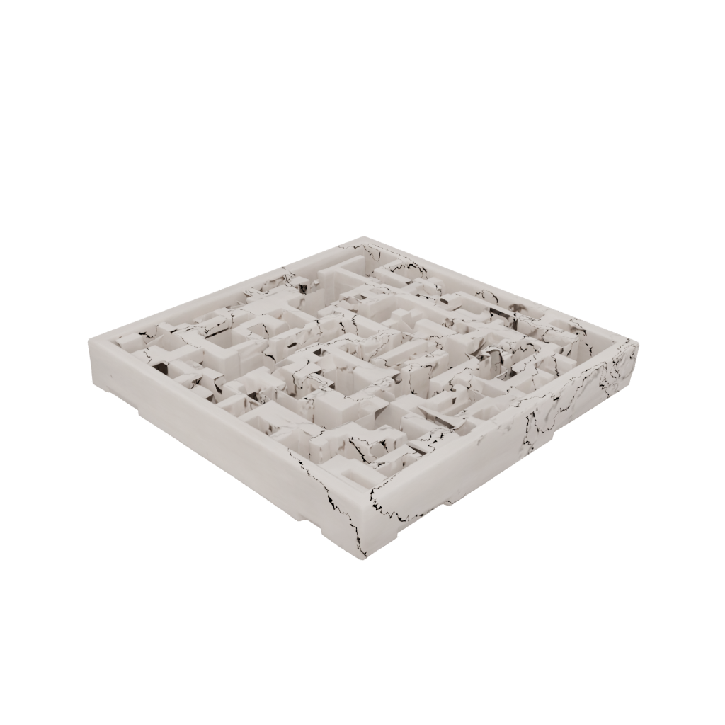 Woodgrain Big Marble Maze Pocket Puzzle