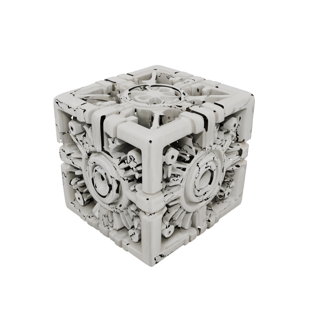 Woodgrain Big Pocket Gear Cube