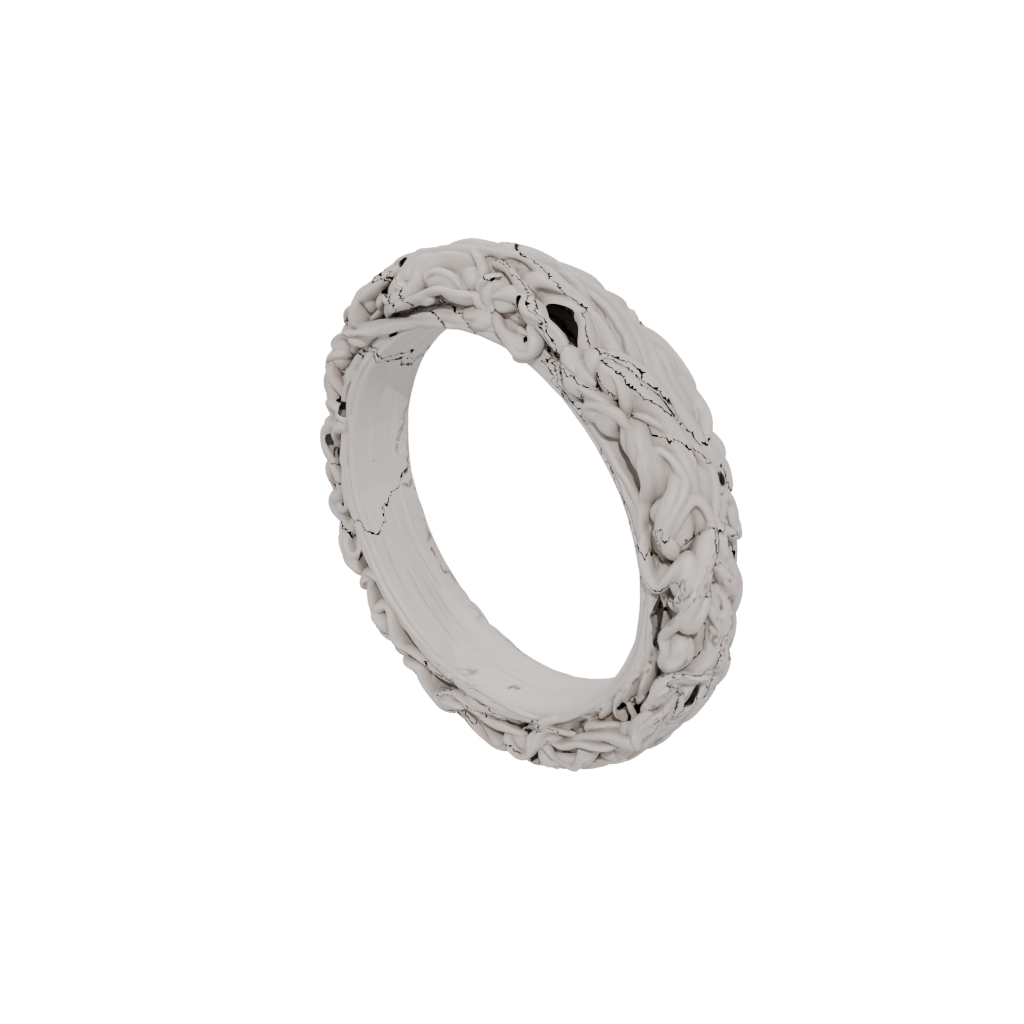 Woodgrain Big Sensory Chain Ring
