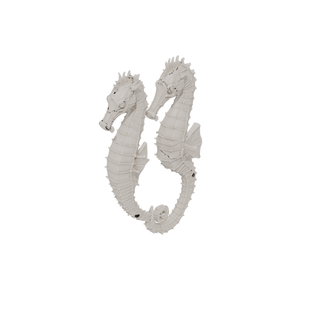 Woodgrain Soft Articulated Seahorse