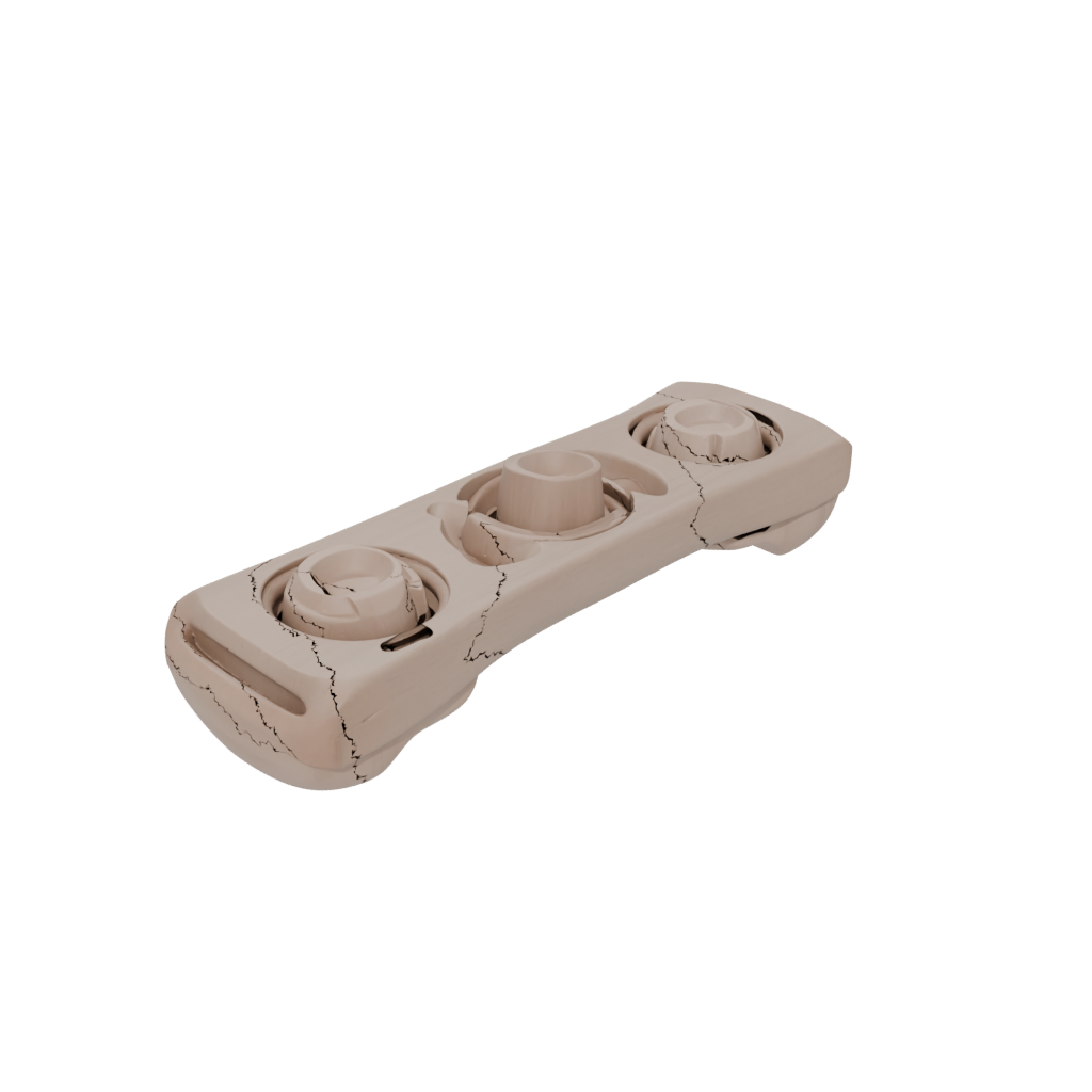 Woodgrain Soft Fidget Slider Bar