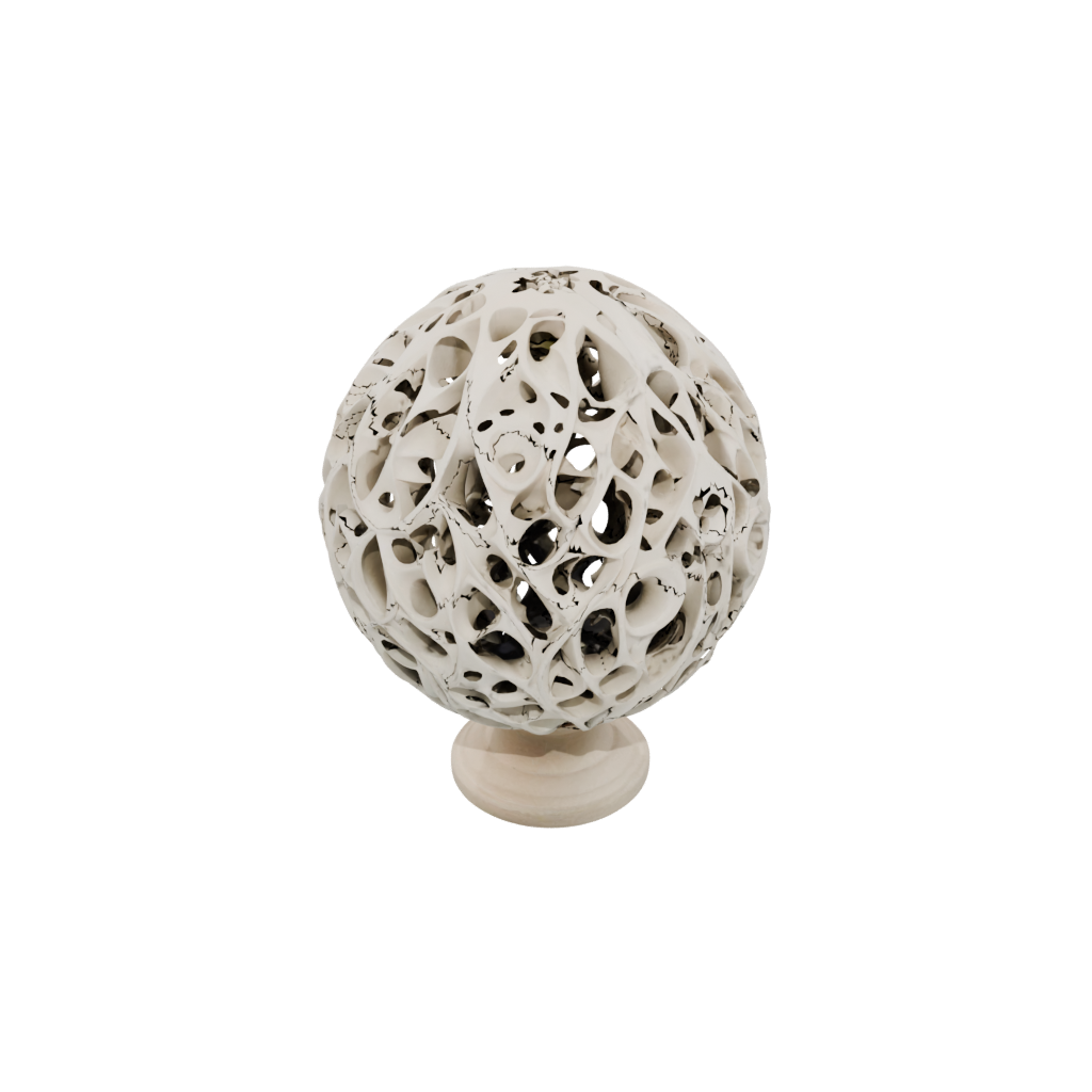 Woodgrain Soft Kinetic Flow Ball