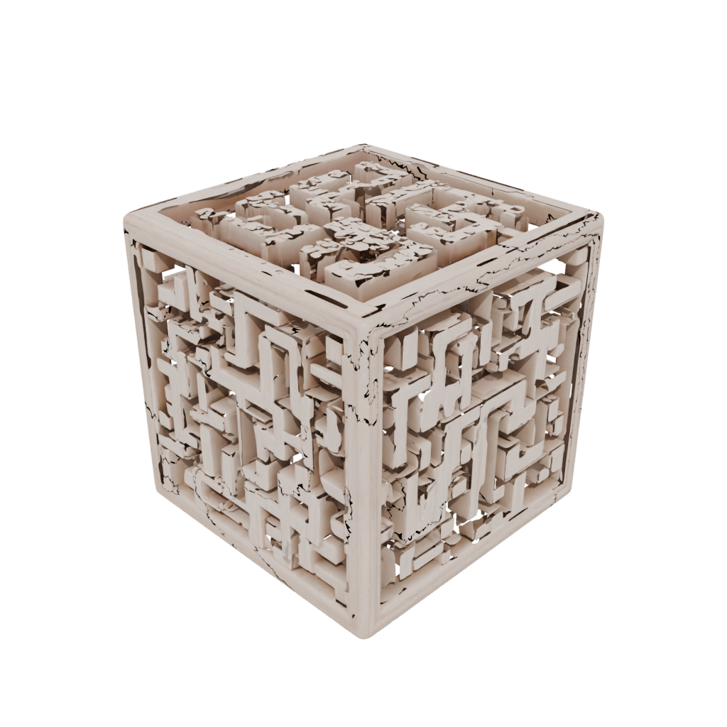 Woodgrain Soft Marble Maze Pocket Puzzle