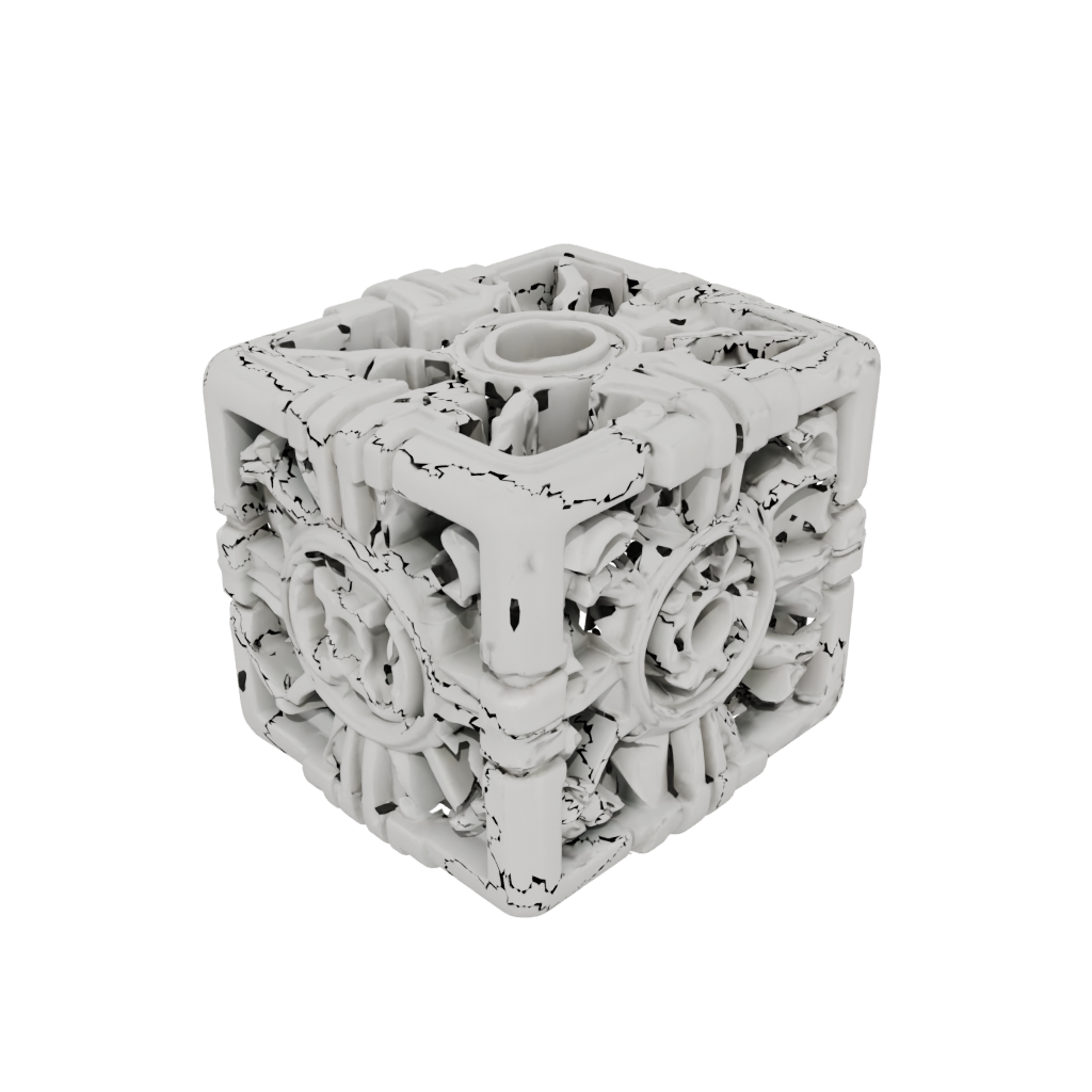 Woodgrain Soft Pocket Gear Cube