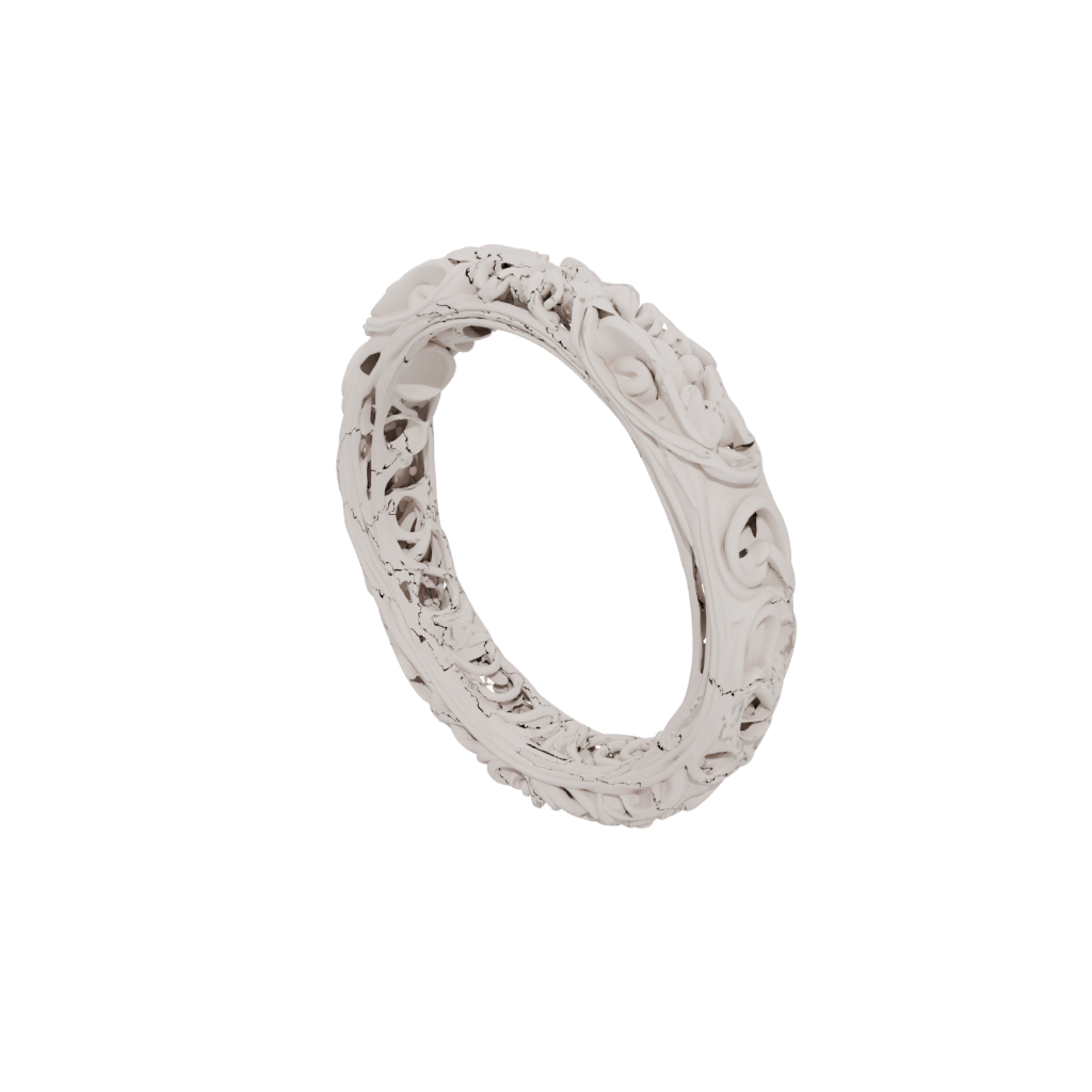 Woodgrain Soft Sensory Chain Ring