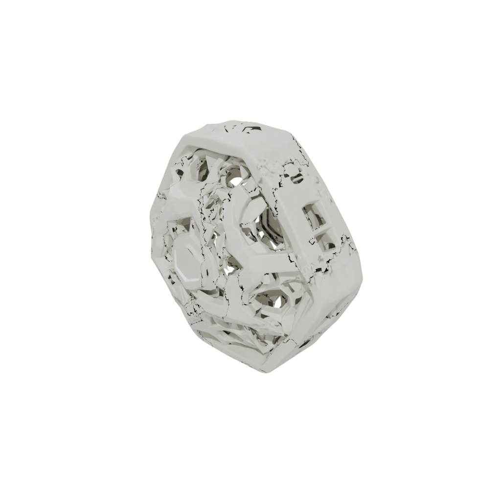 Woodgrain Soft Snap-Pop Hexagon