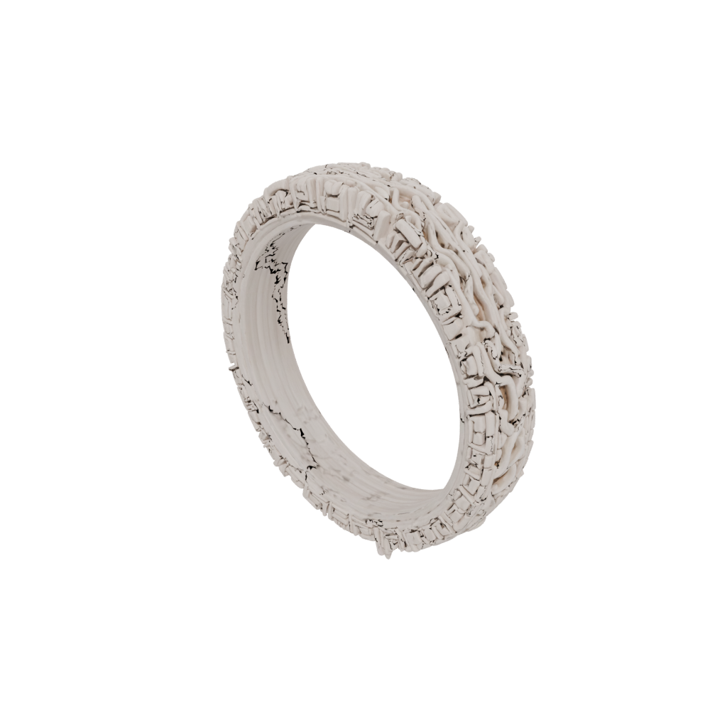 Woodgrain Sensory Chain Ring