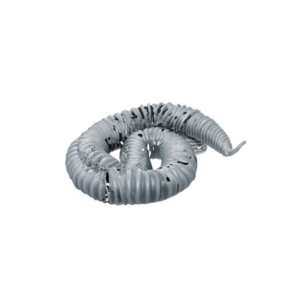Woodgrain Textured Articulated Millipede