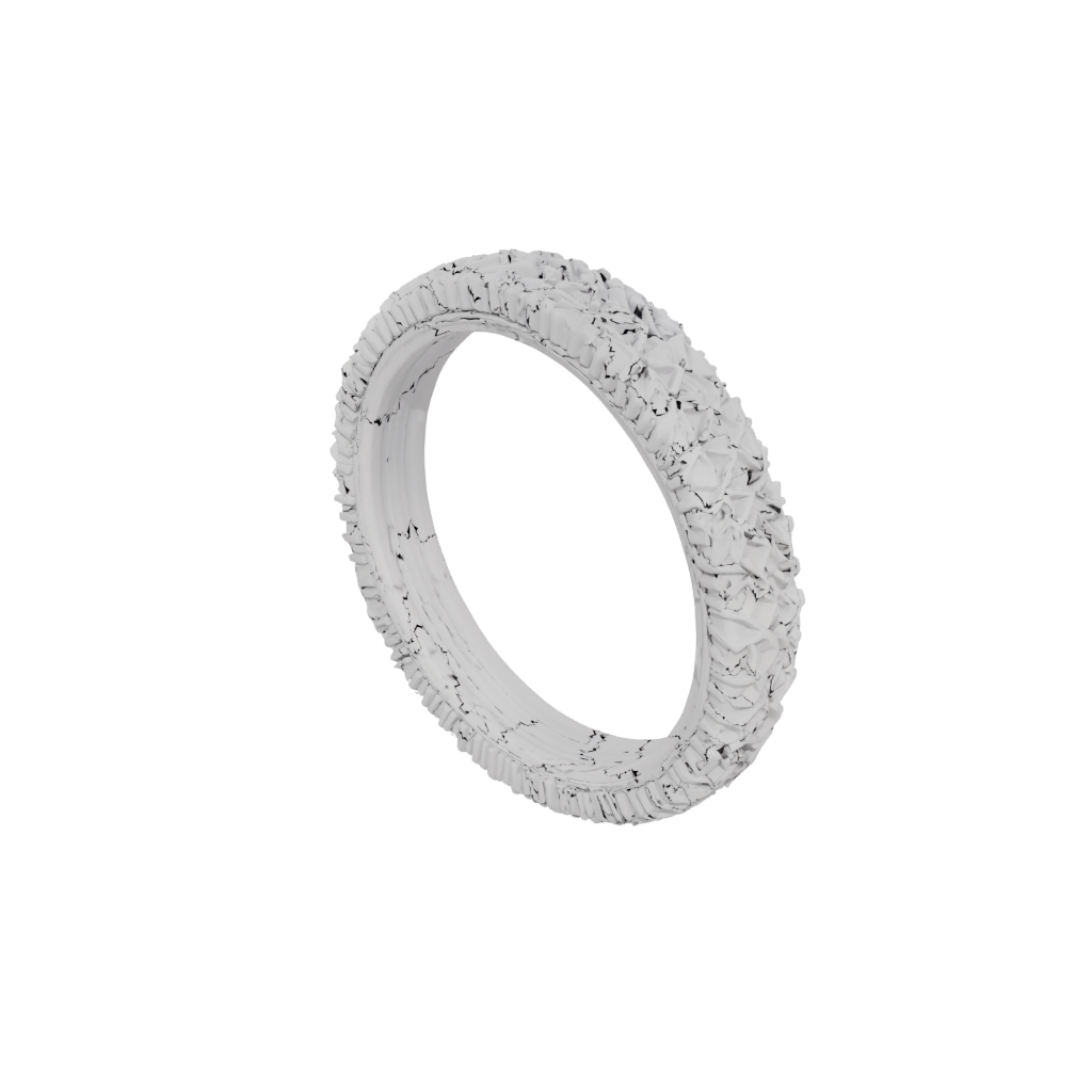 Woodgrain Textured Sensory Chain Ring