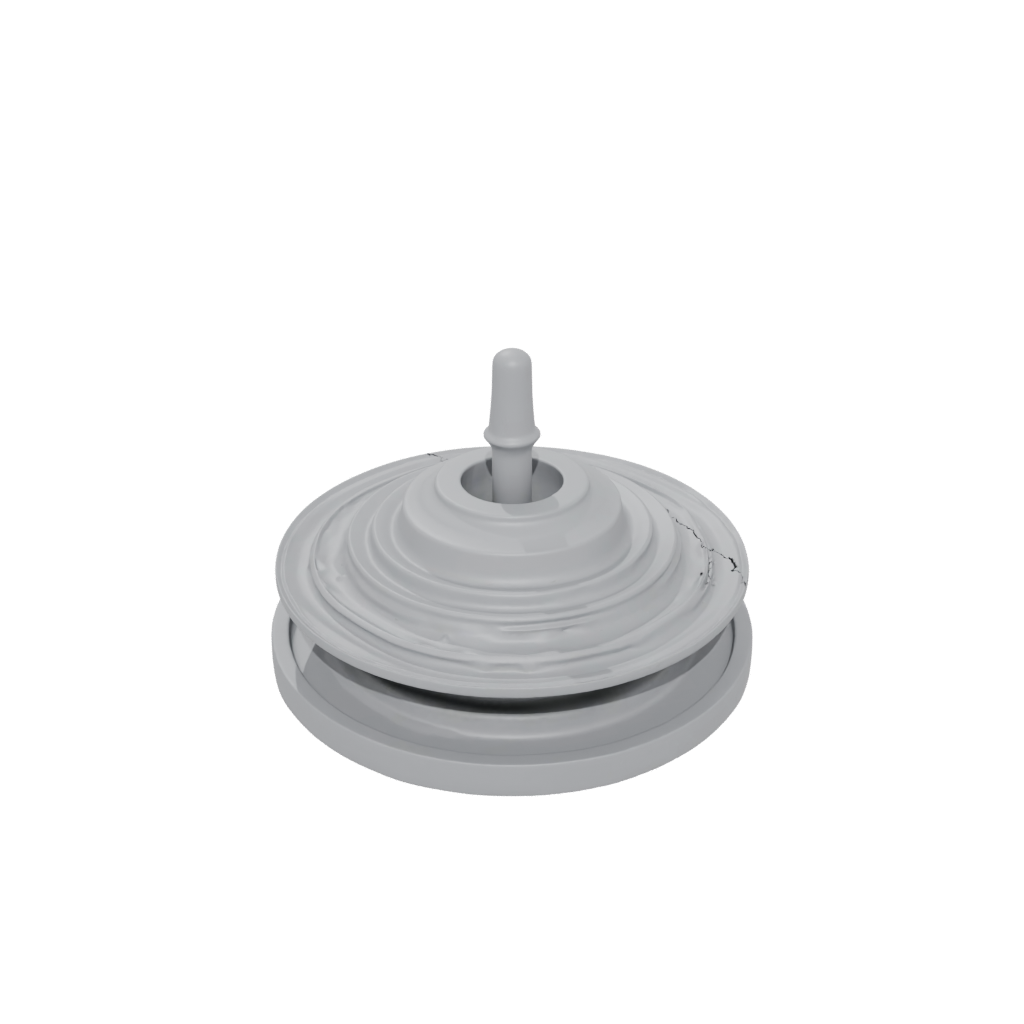 Woodgrain Textured Spinning Top Set