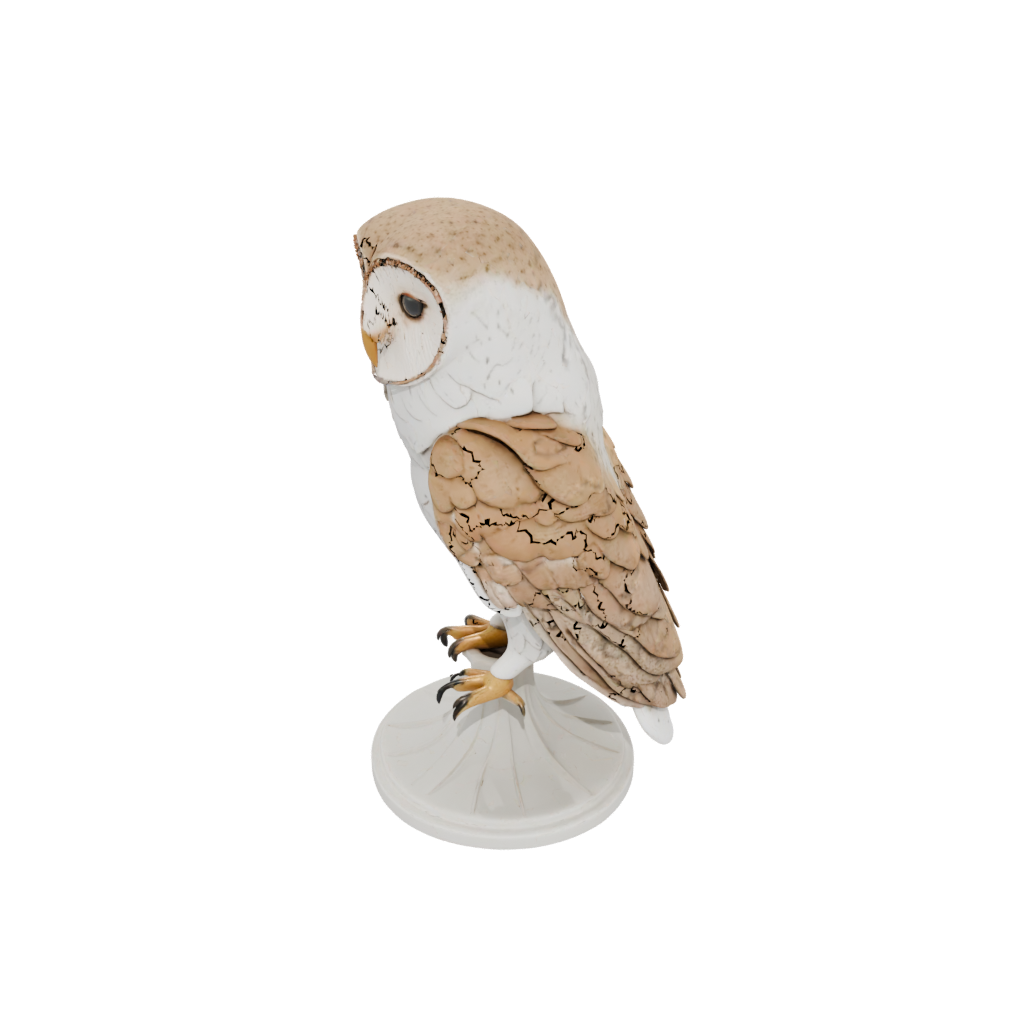 Armored Flexi Barn Owl