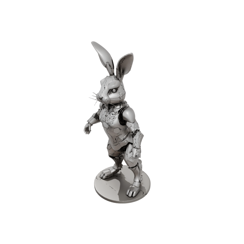 Armored Flexi Bunny Rabbit