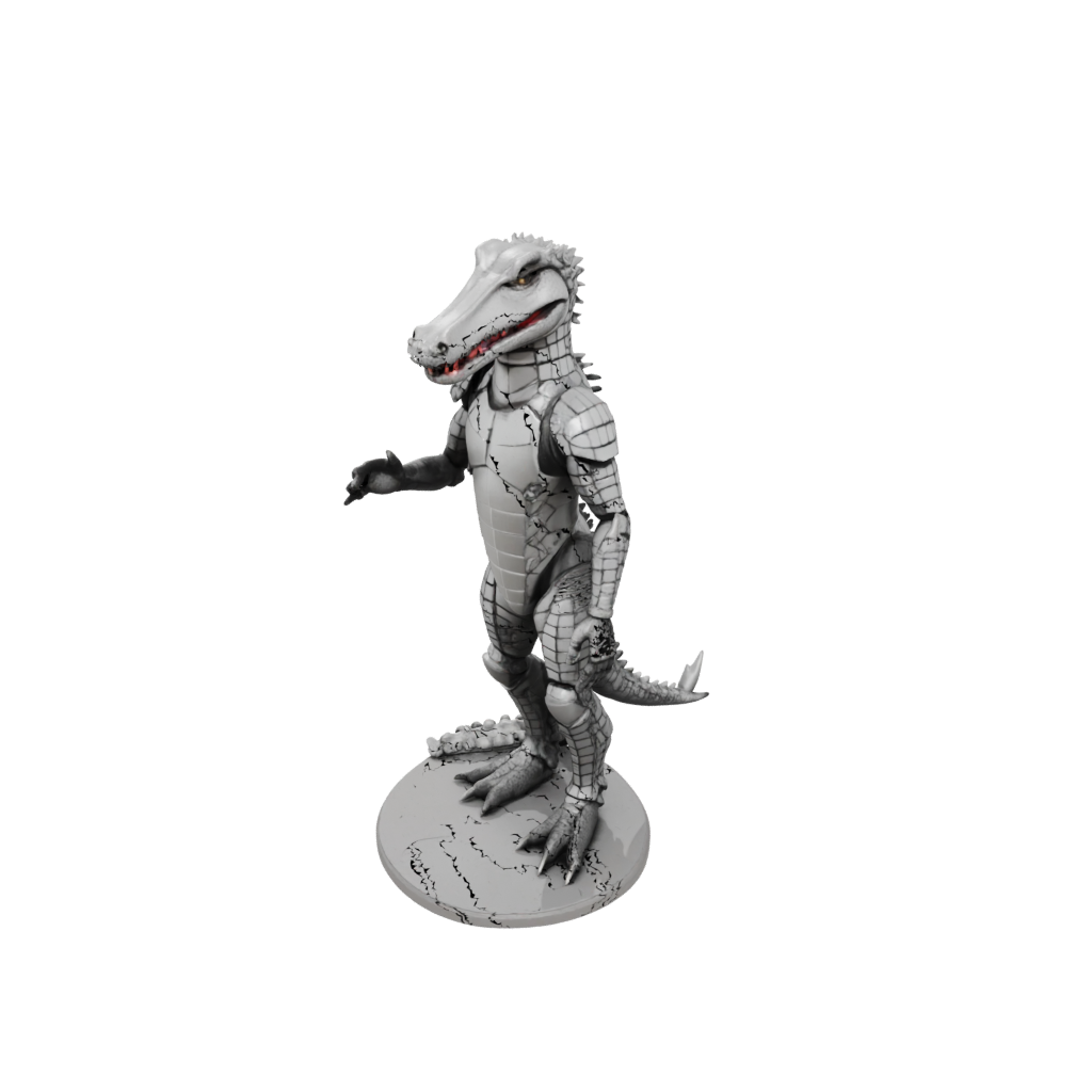 Armored Flexi Crocodile