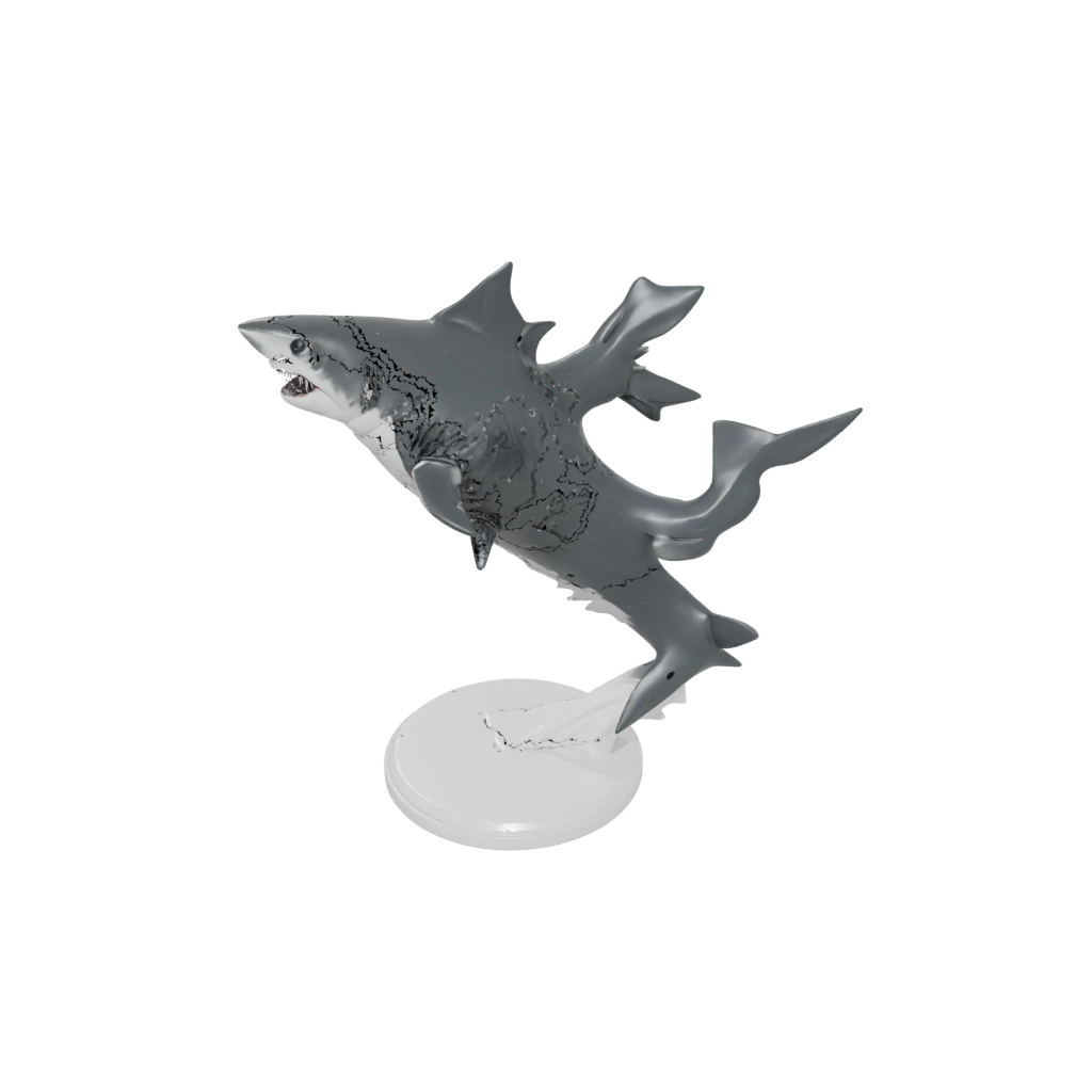 Armored Flexi Great White Shark
