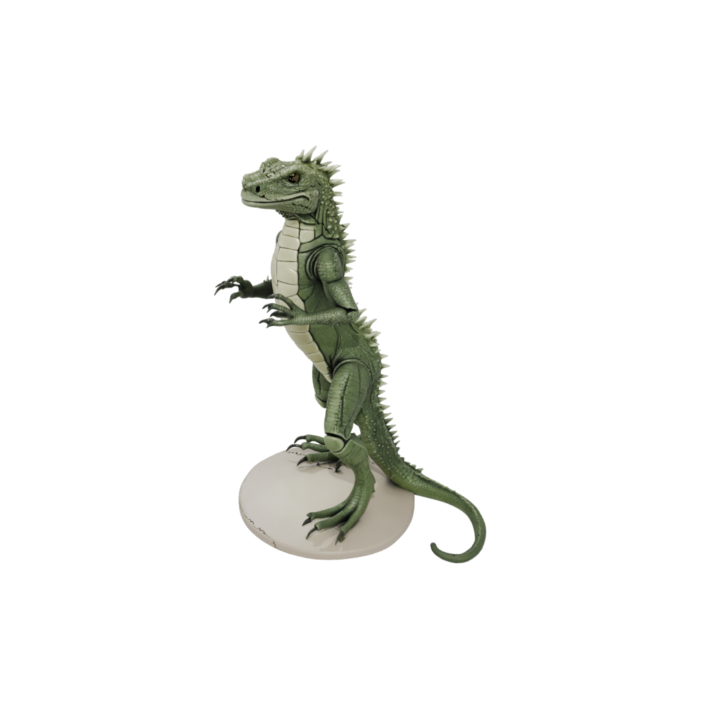 Armored Flexi Iguana
