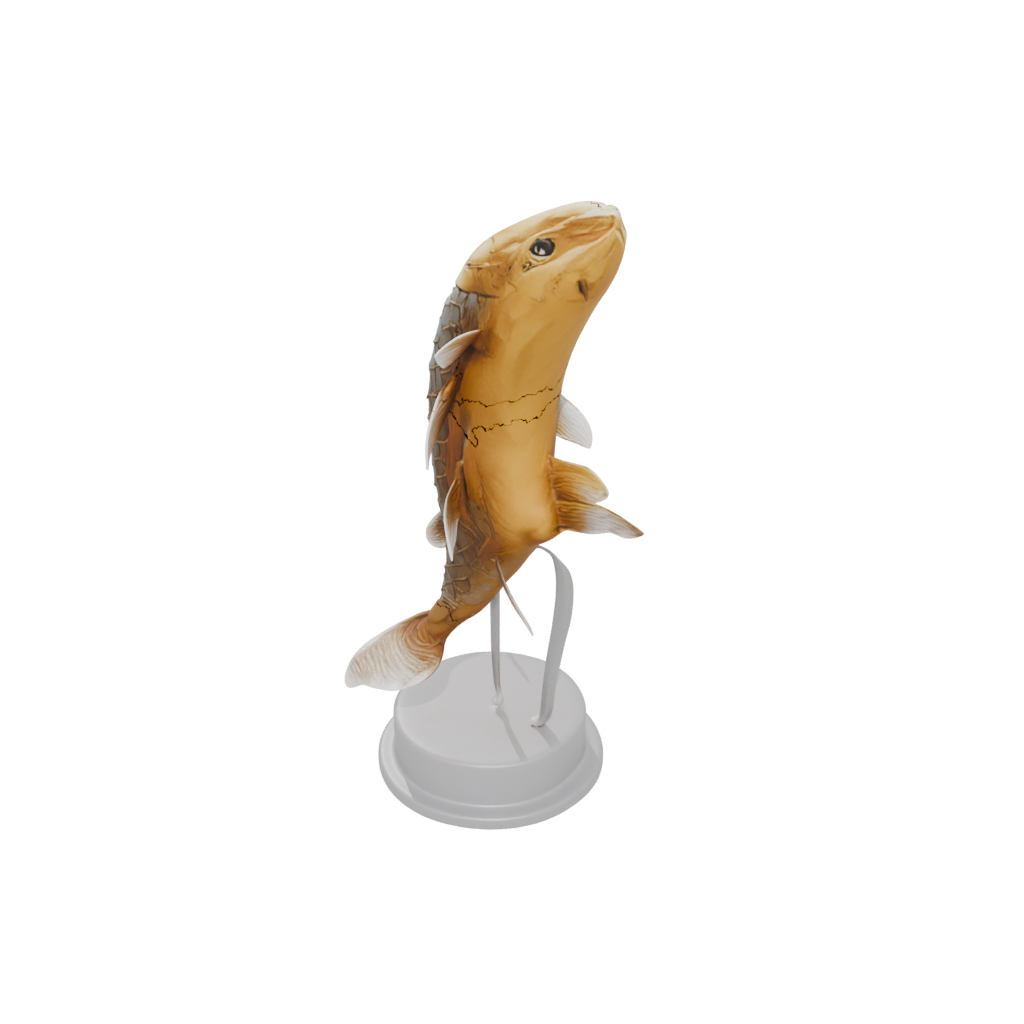 Armored Flexi Koi Fish