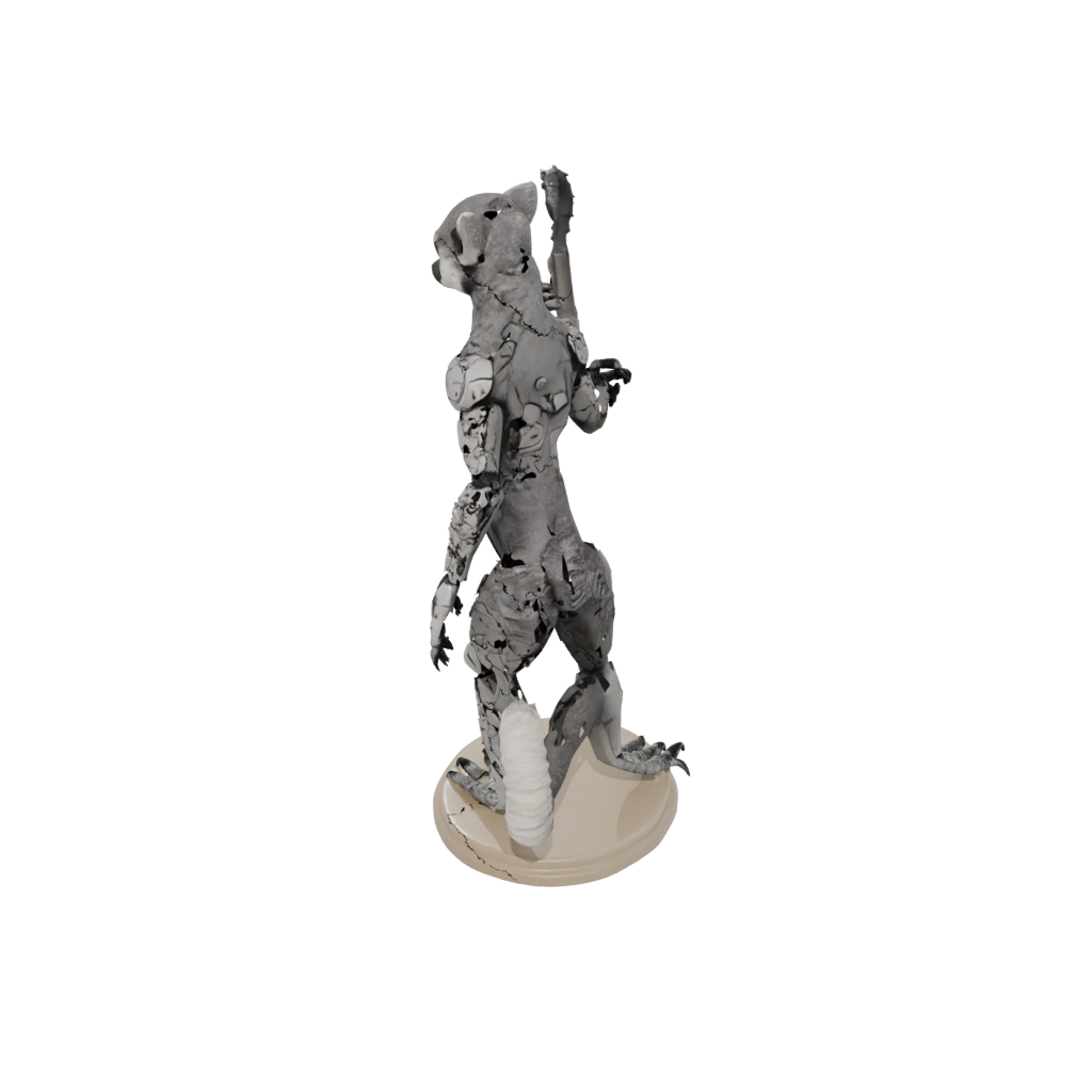 Armored Flexi Lemur
