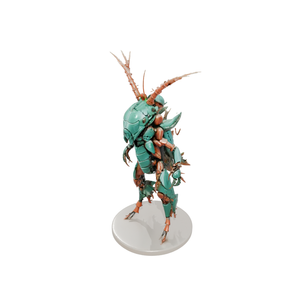 Armored Flexi Mantis Shrimp