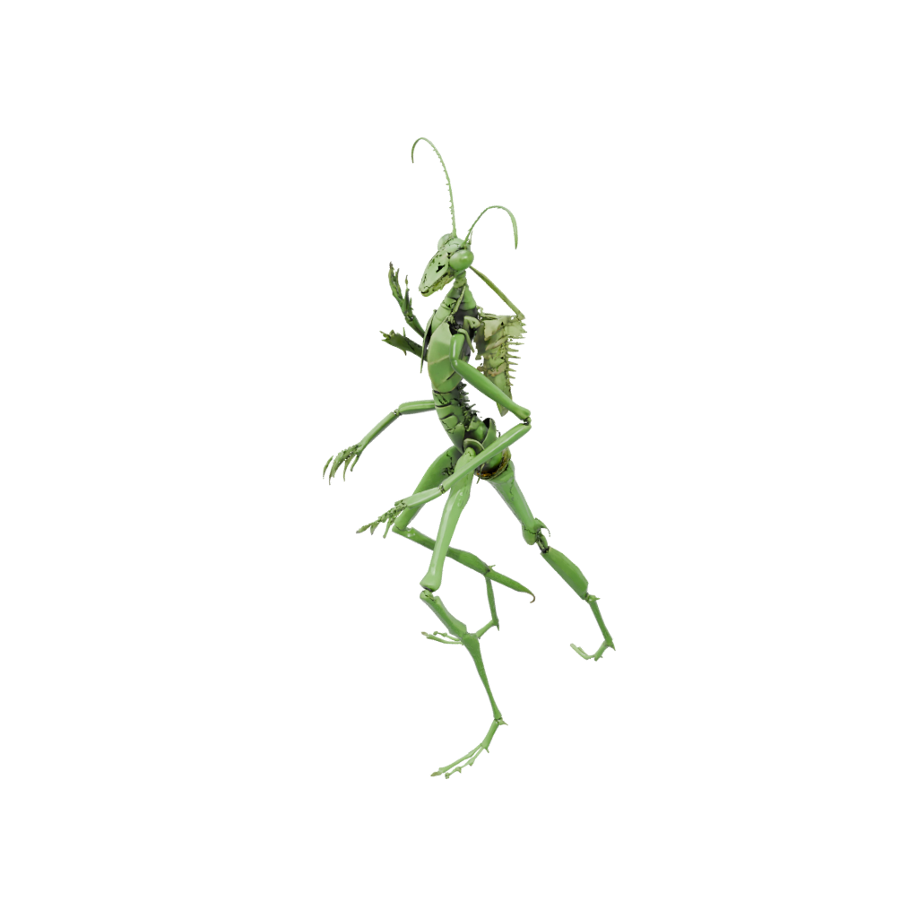 Armored Flexi Praying Mantis