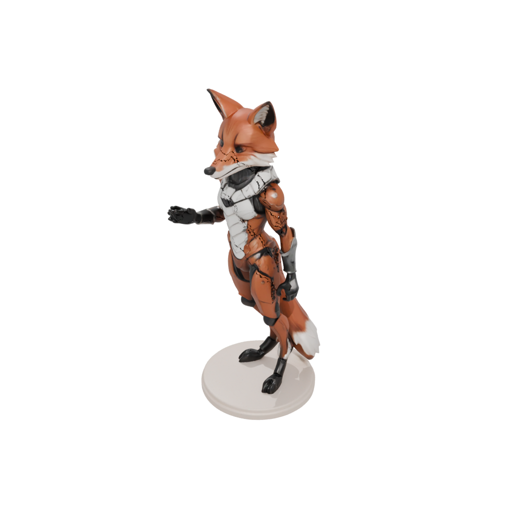 Armored Flexi Red Fox
