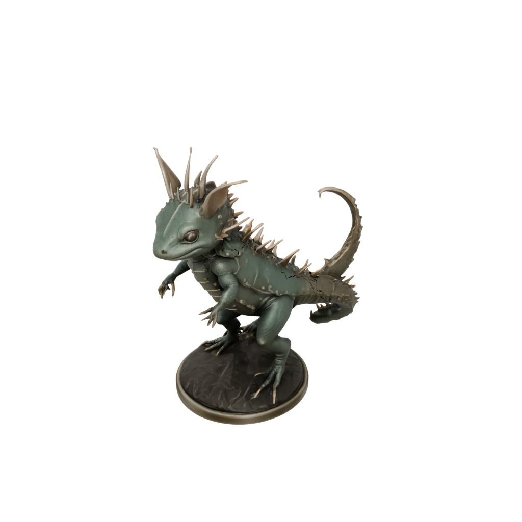 Bronze Armored Flexi Axolotl