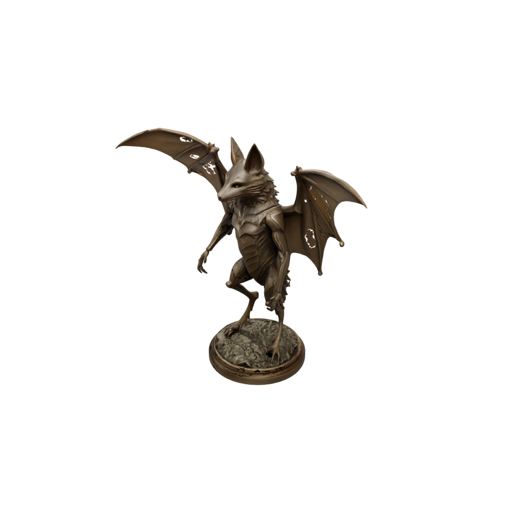 Bronze Armored Flexi Fruit Bat