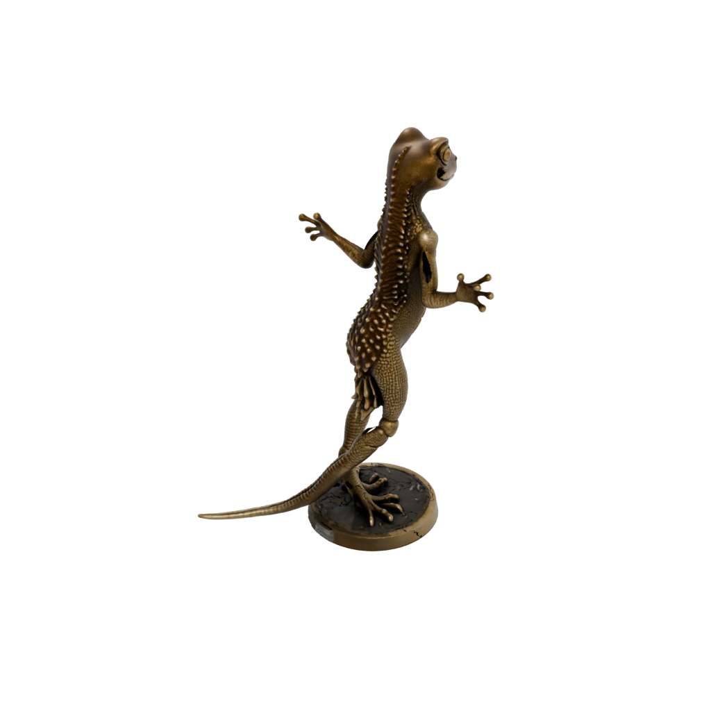 Bronze Armored Flexi Gecko