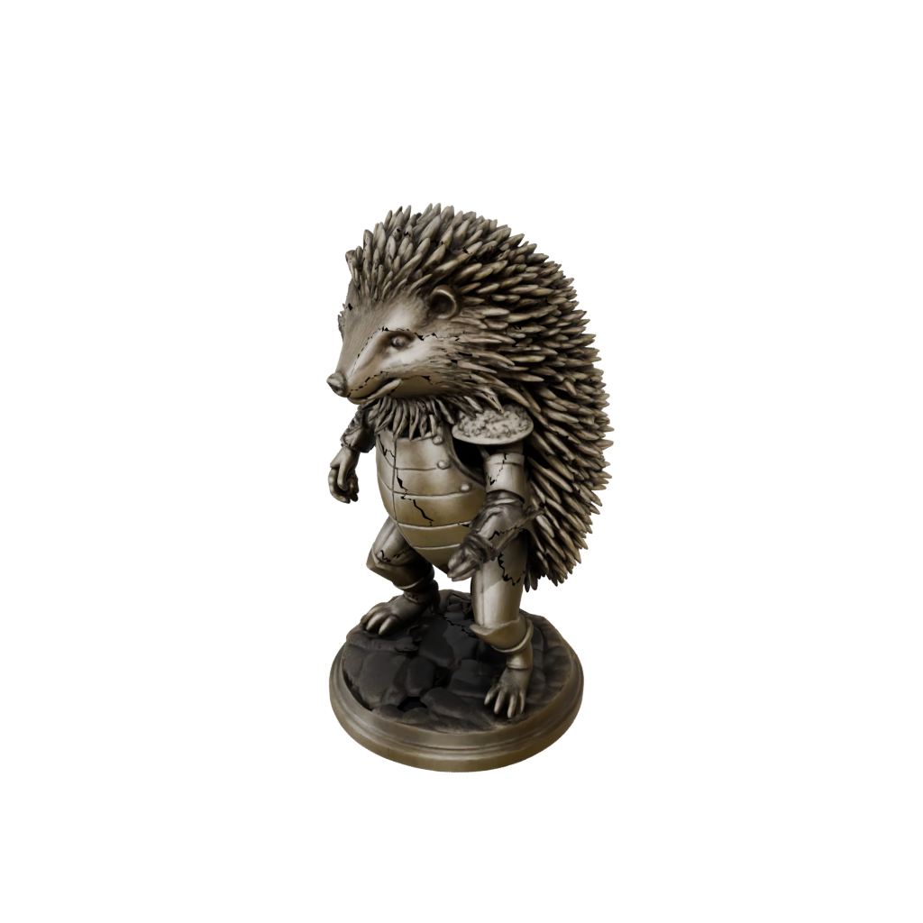 Bronze Armored Flexi Hedgehog