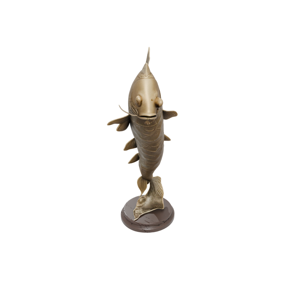 Bronze Armored Flexi Koi Fish