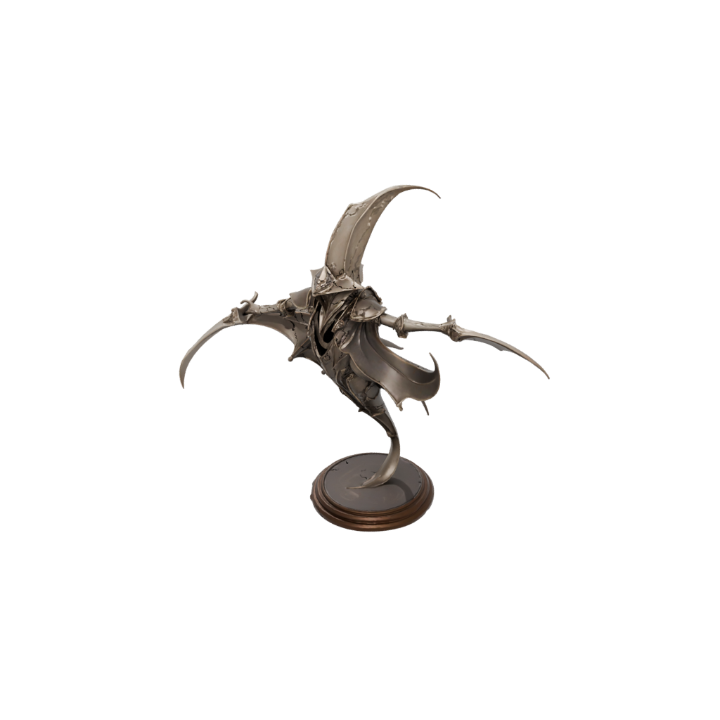 Bronze Armored Flexi Manta Ray
