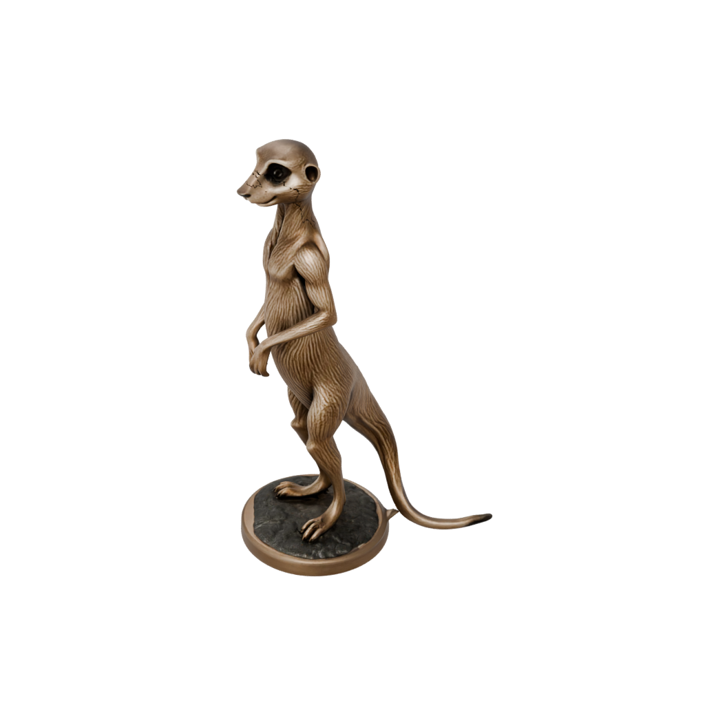 Bronze Armored Flexi Meerkat