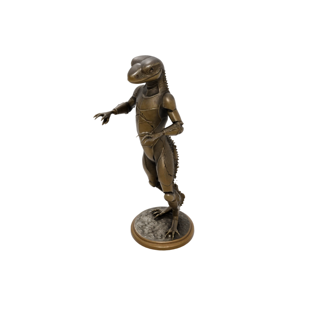 Bronze Armored Flexi Salamander