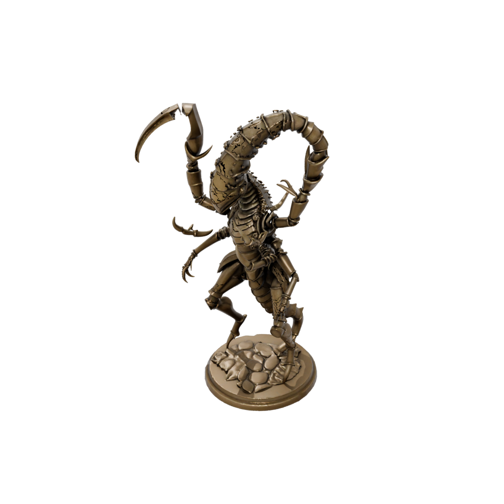 Bronze Armored Flexi Scorpion