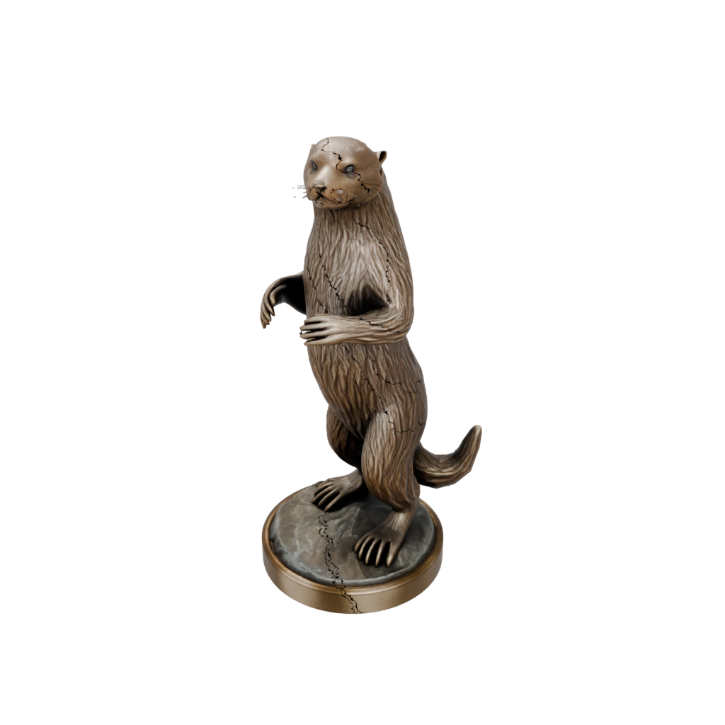 Bronze Armored Flexi Sea Otter