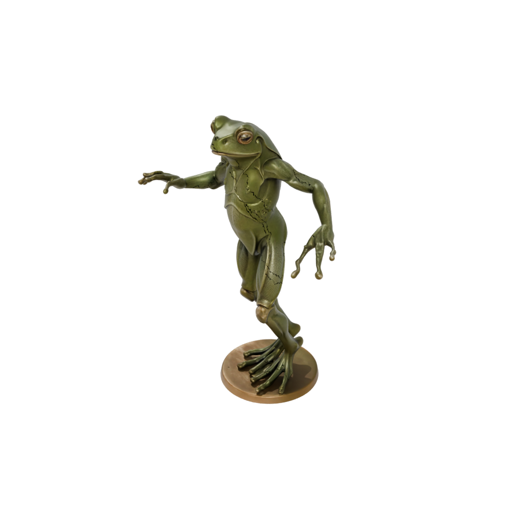 Bronze Armored Flexi Tree Frog