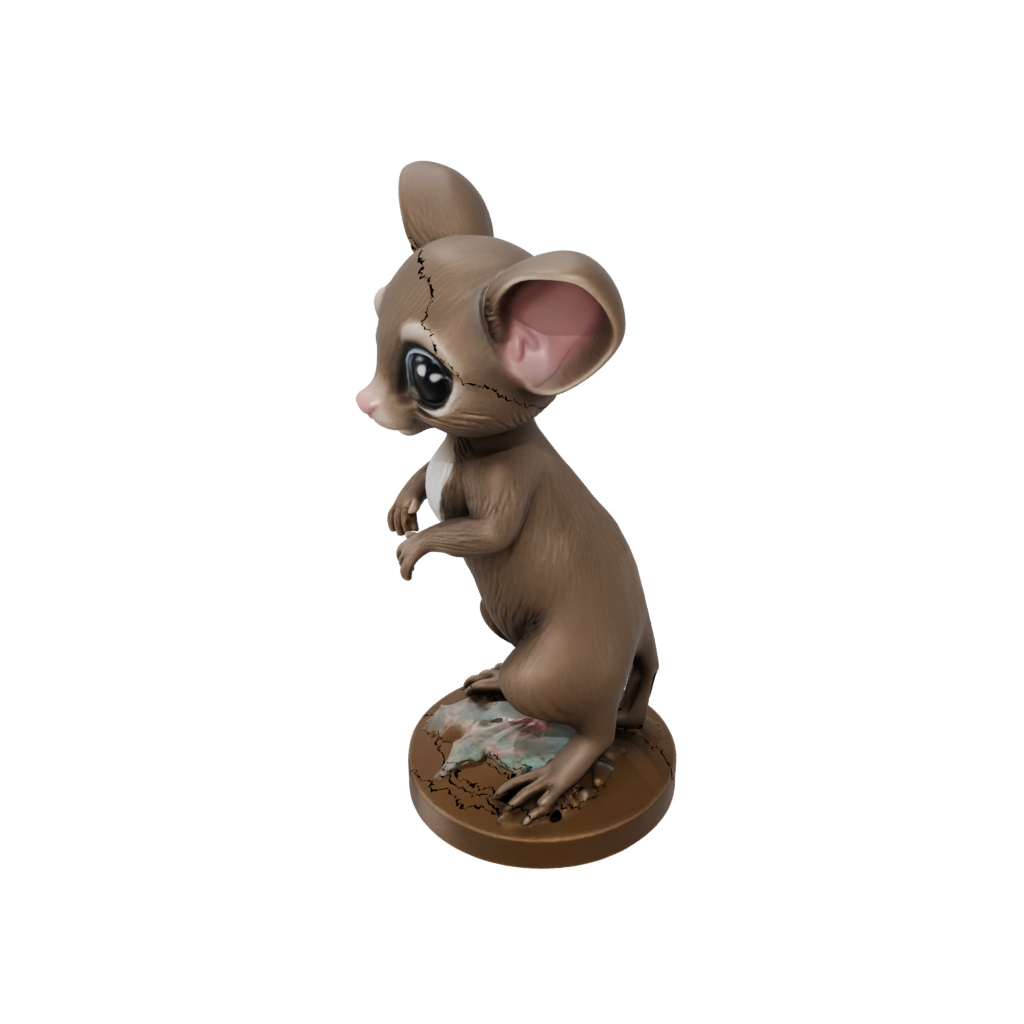 Bronze Chibi Flexi Sugar Glider