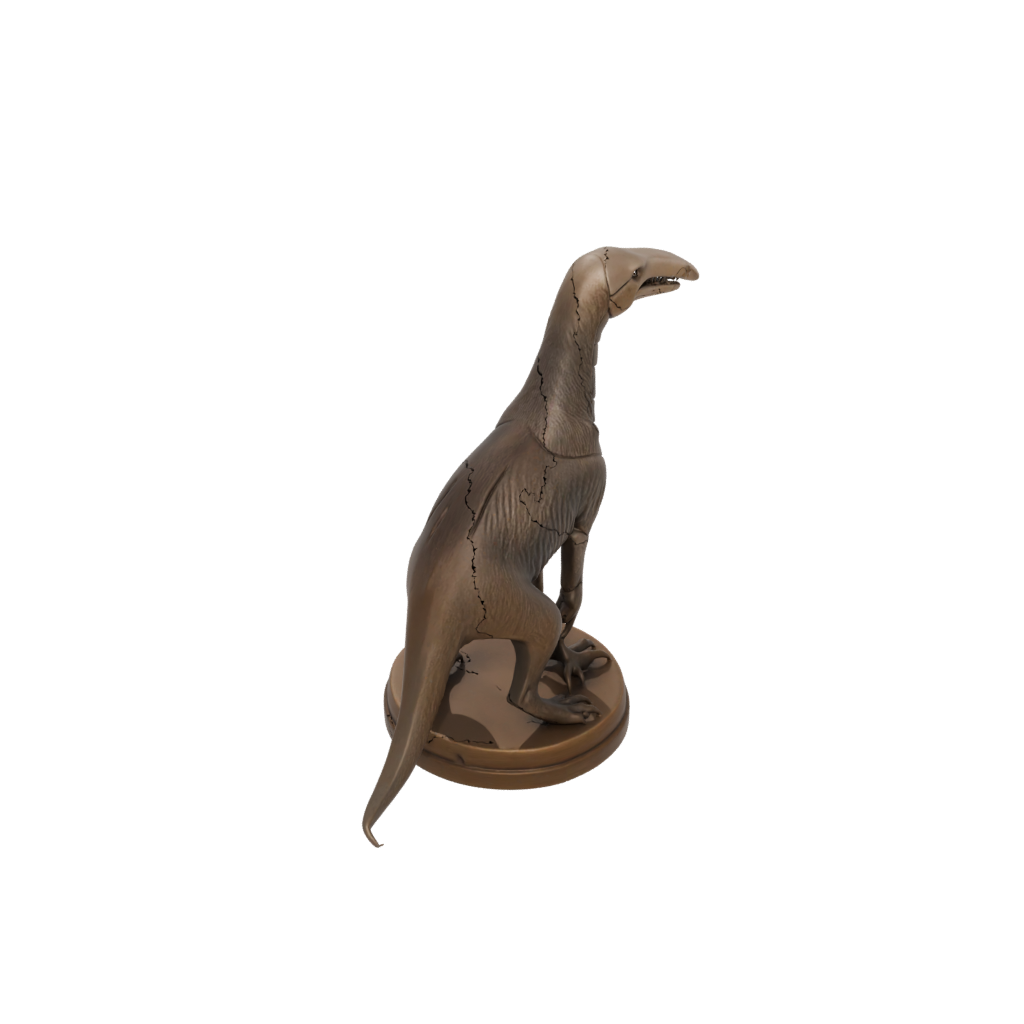 Bronze Flexi Anteater — flexi animals 3D print model, STL