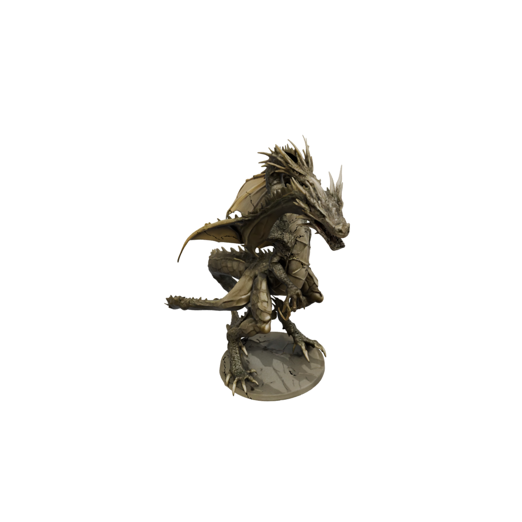 Bronze Flexi Dragon