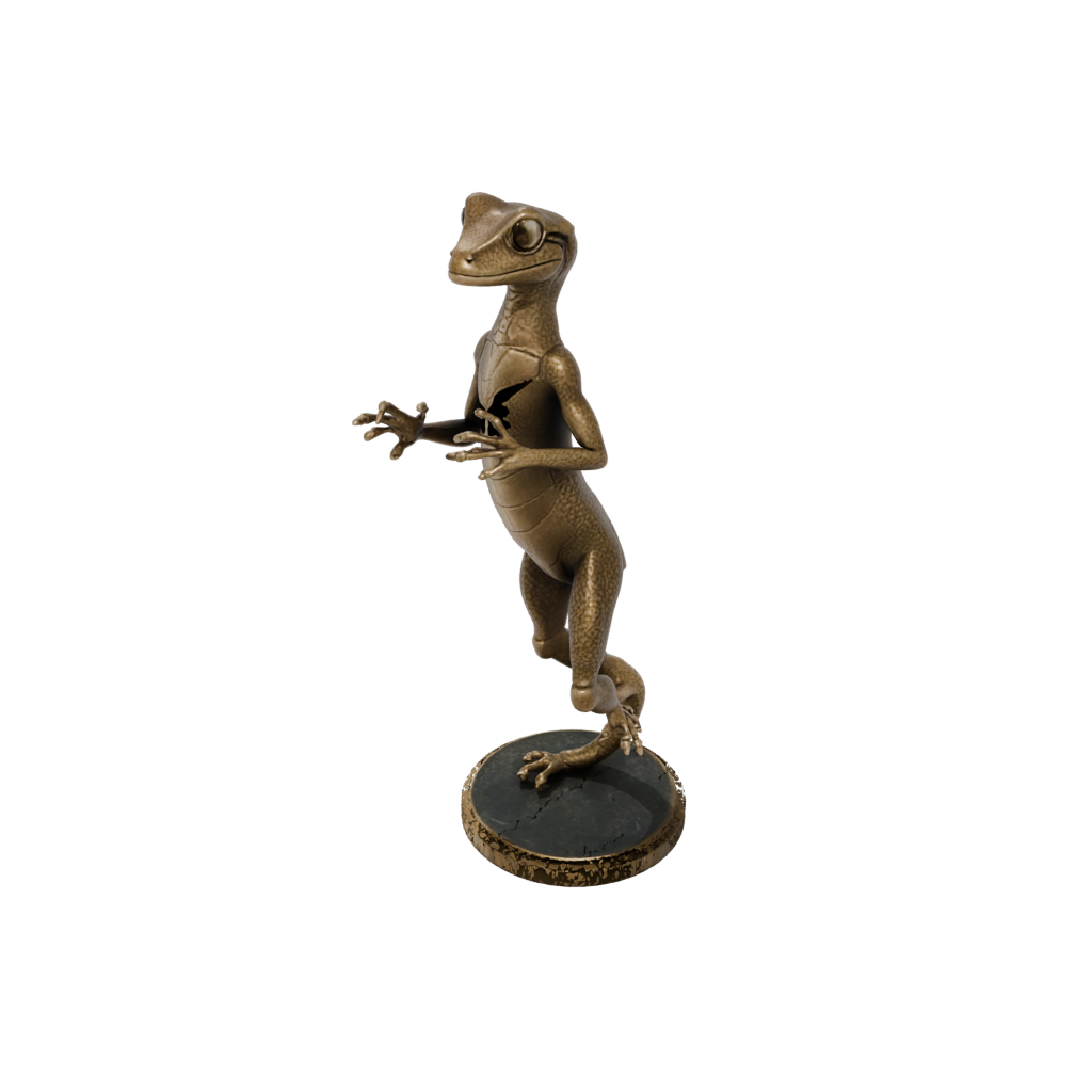 Bronze Flexi Gecko