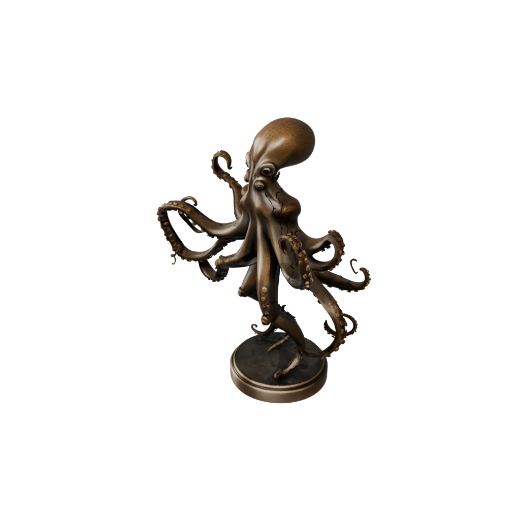 Bronze Flexi Octopus