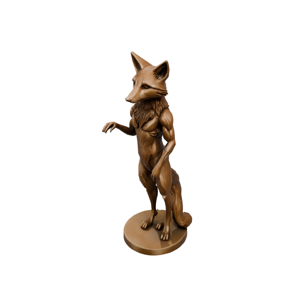 Bronze Flexi Red Fox