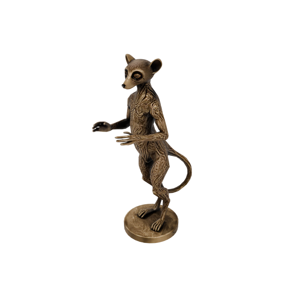 Bronze Floral Flexi Lemur