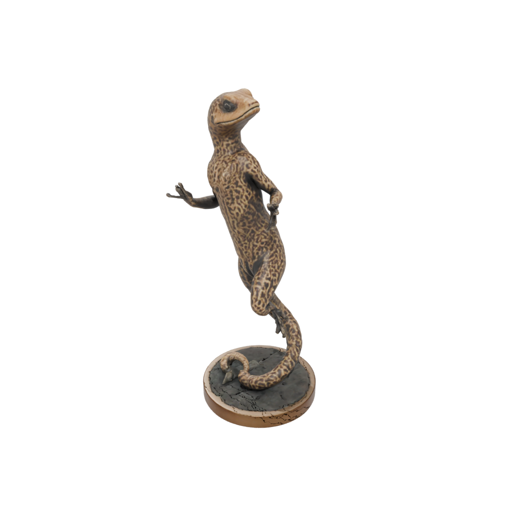 Bronze Floral Flexi Leopard Gecko