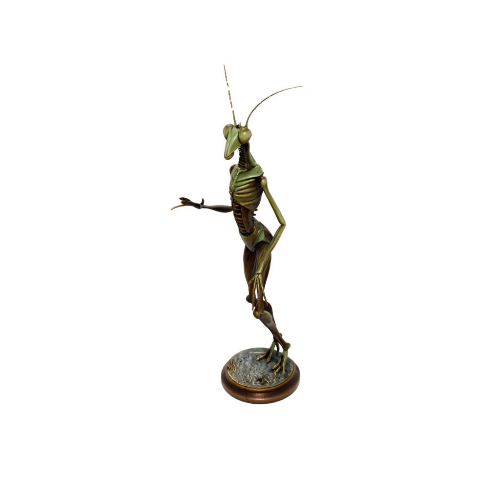 Bronze Floral Flexi Praying Mantis