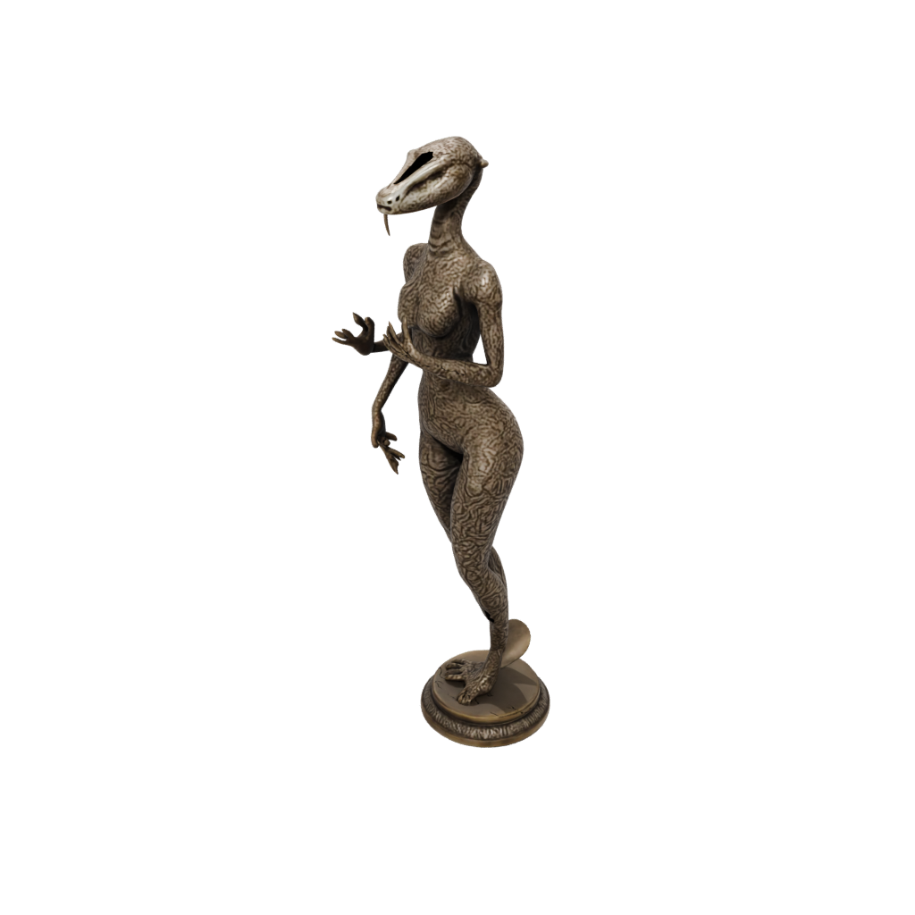 Bronze Floral Flexi Rattlesnake